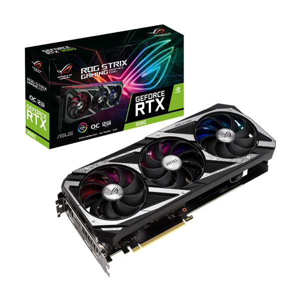 Asus ROG Strix Gaming RTX 3060 V2 OC 12GB Graphics Card